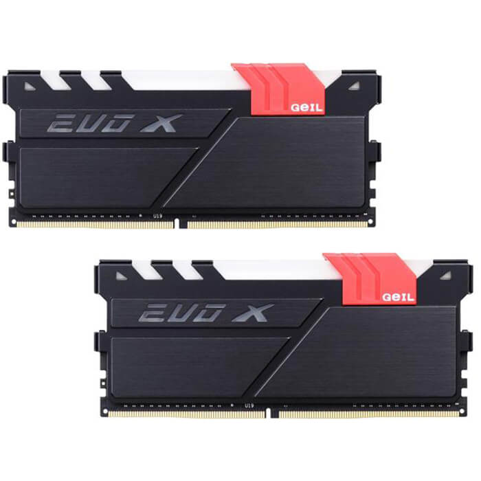 رم کامپیوتر گیل مدل EvoX DDR4 3200Mhz CL16 ظرفیت 16 گیگابایت