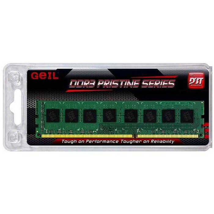 رم کامپیوتر گیل مدل Pristine DDR3 1600Mhz CL11 ظرفیت 8 گیگابایت