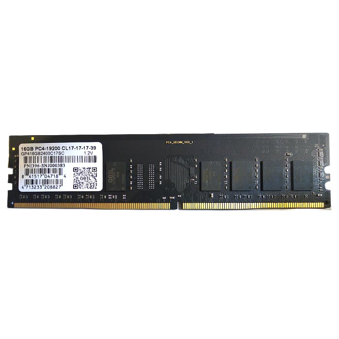 رم کامپیوتر گیل مدل Pristine Series GP416GB2400C17sc ظرفیت 16 گیگابایت