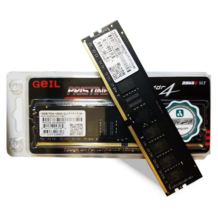 رم کامپیوتر گیل مدل Pristine Series GP416GB2400C17sc ظرفیت 16 گیگابایت