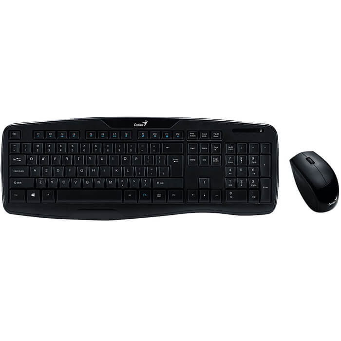 کیبورد و ماوس بی سیم جنیوس مدل KB-8000X