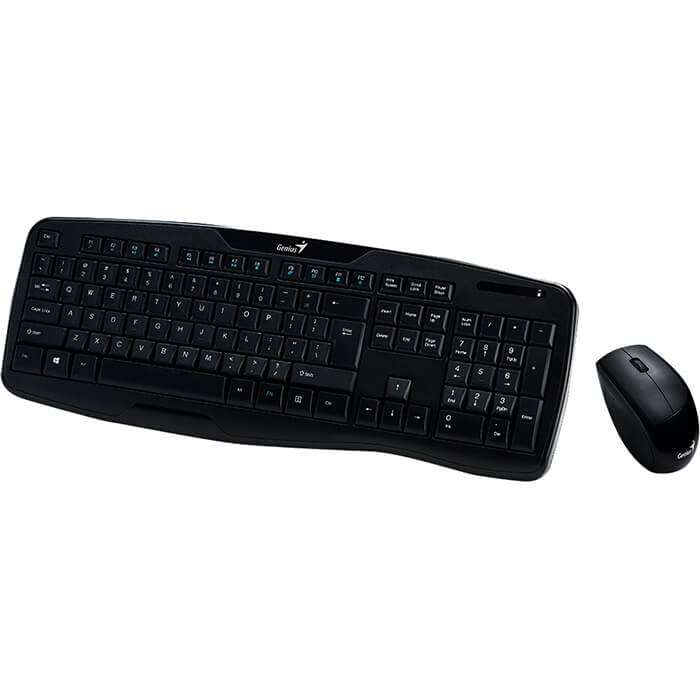 کیبورد و ماوس بی سیم جنیوس مدل KB-8000X