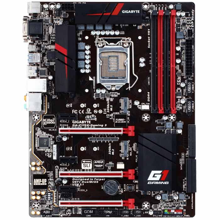 مادربرد گیگابایت مدل GA-Z170X-Gaming 3