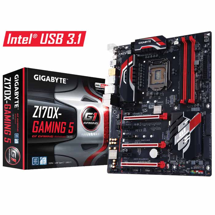 مادربرد گیگابایت مدل GA-Z170X-GAMING 5