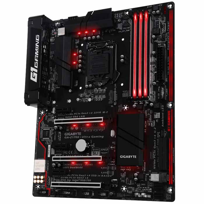 مادربرد گیگابایت مدل GA-Z170X-Ultra Gaming