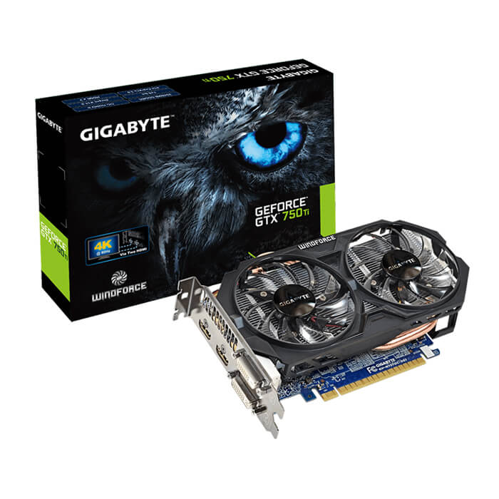 کارت گرافیک گیگابایت مدل GV-N75TOC-2GI GTX750Ti