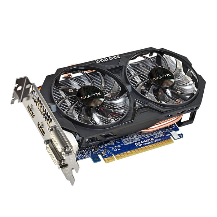 کارت گرافیک گیگابایت مدل GV-N75TOC-2GI GTX750Ti