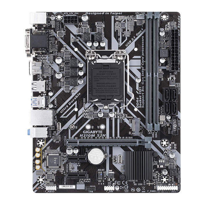 مادربرد گیگابایت مدل H310M S2H rev 1.0