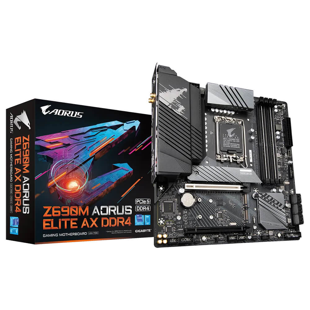 مادربرد گیگابایت Z690M AORUS ELITE AX DDR4