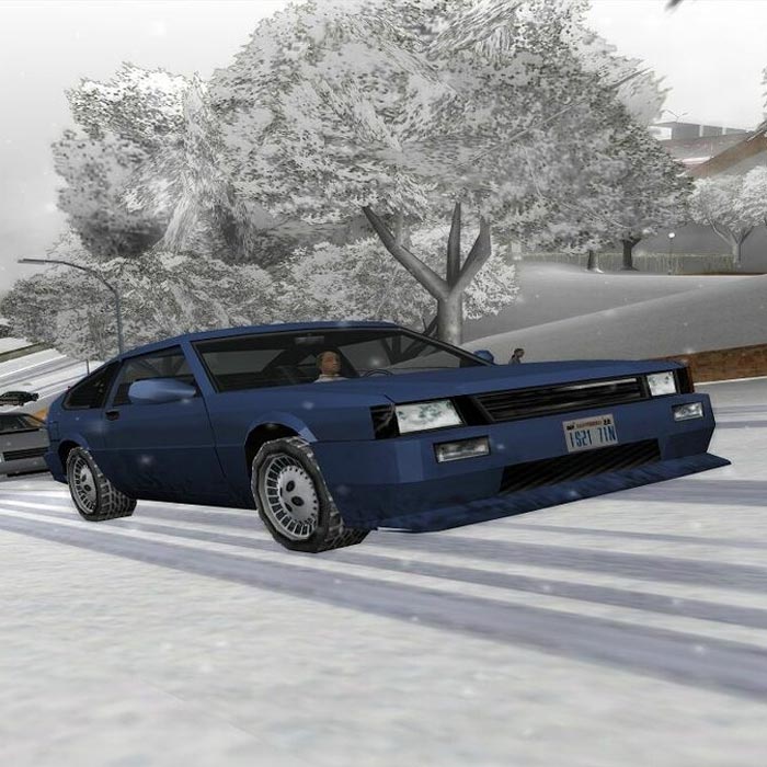 بازی Grand Theft Auto San Andreas SNOW برای کامپیوتر