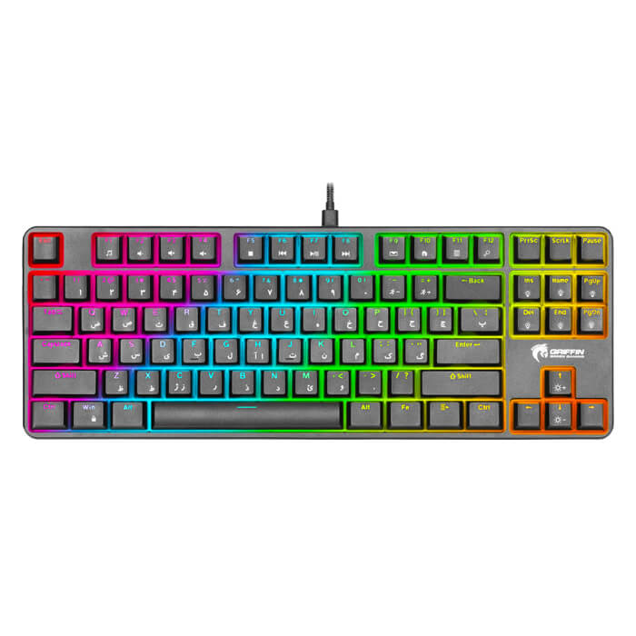 کیبورد گیمینگ باسیم گرین GK801-RGB