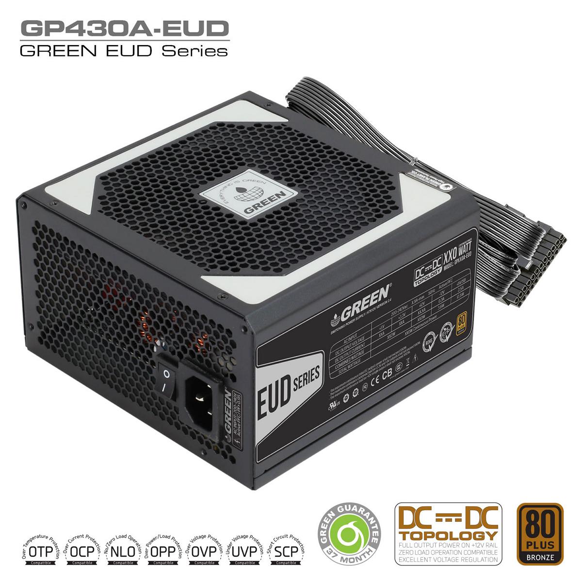 پاور کامپیوتر گرین مدل GP480A-EUD