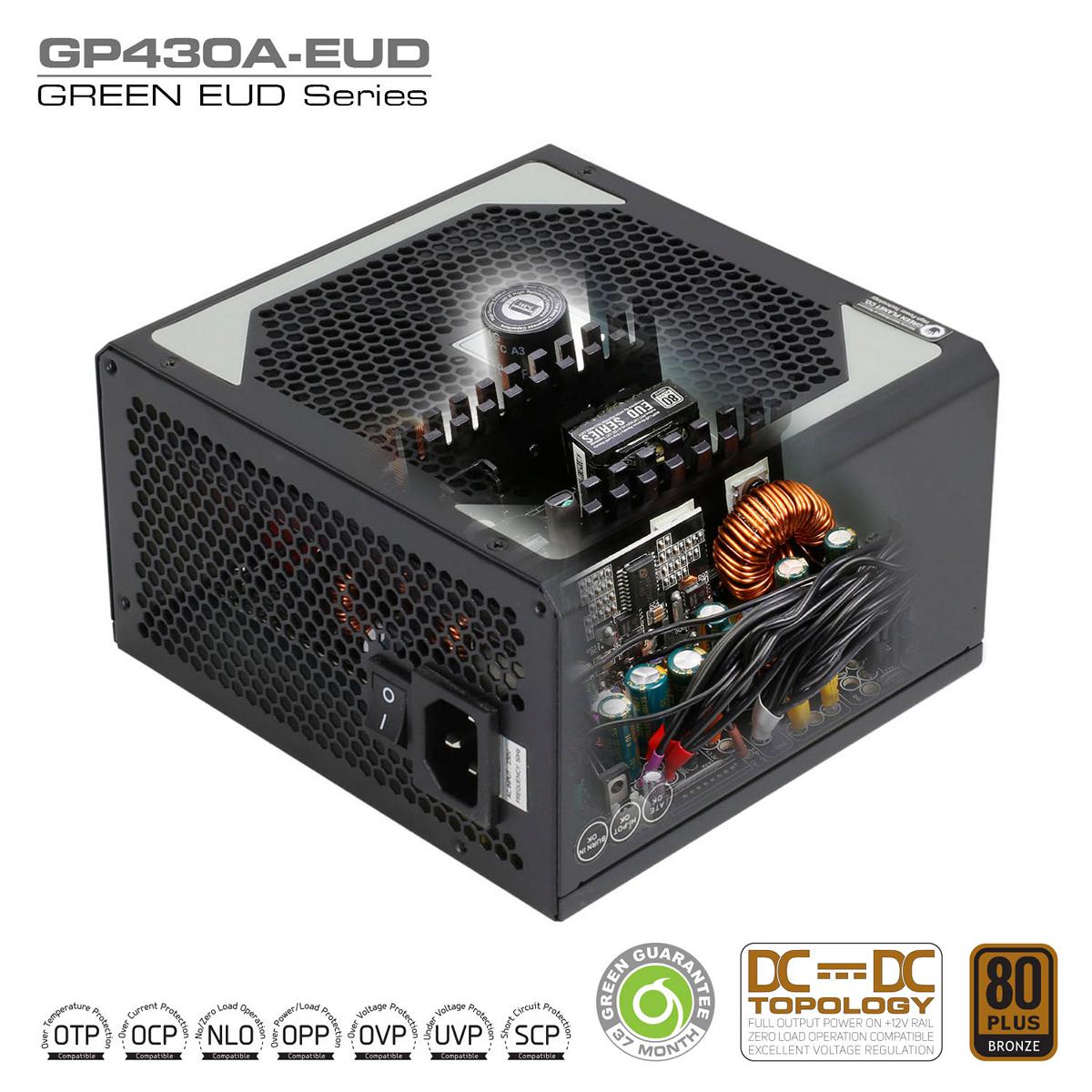 پاور کامپیوتر گرین مدل GP480A-EUD