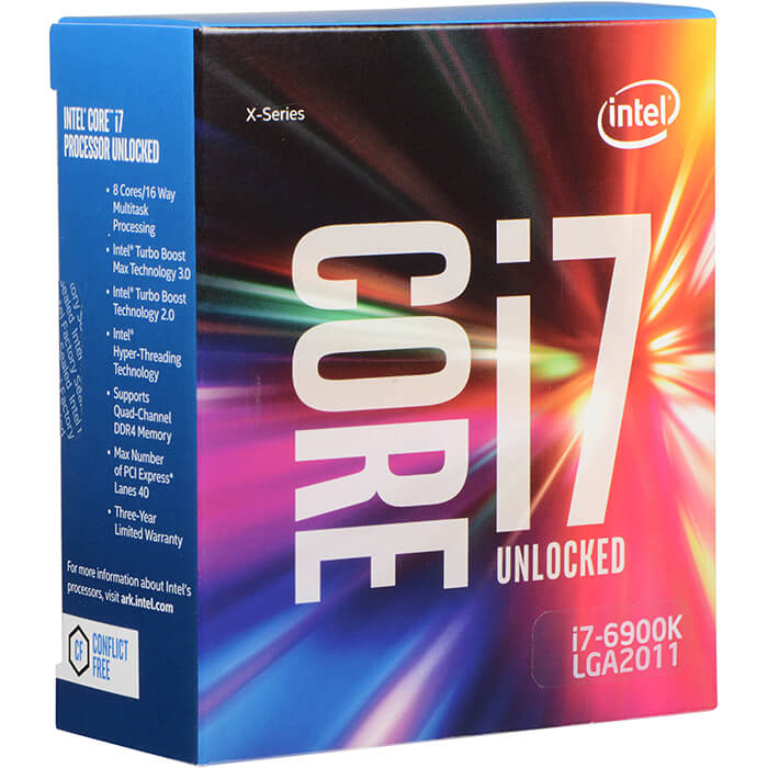 پردازنده اینتل سری Broadwell مدل Core i7-6900K