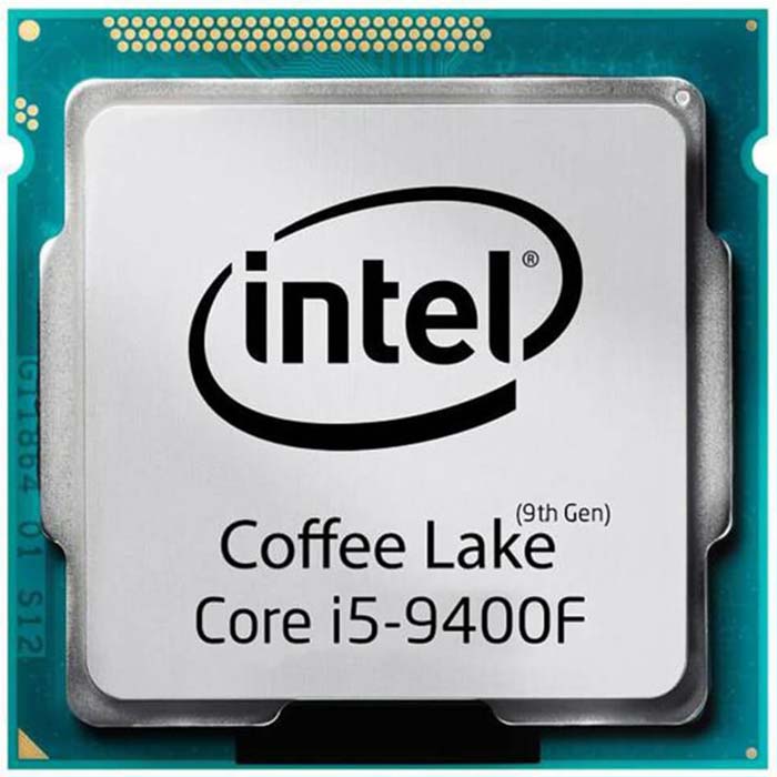 پردازنده اینتل سری Coffee Lake مدل Core i5-9400F بدون جعبه