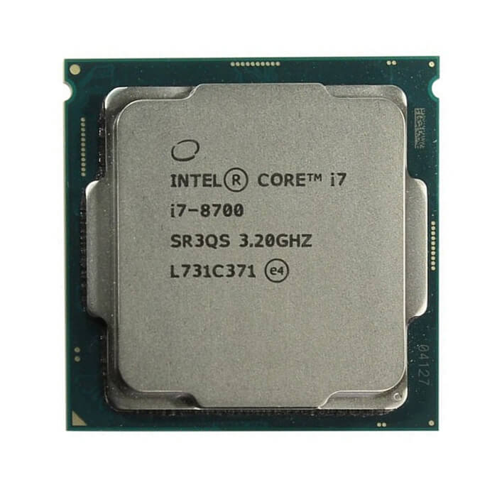 پردازنده اینتل سری Coffee Lake مدل Core i7-8700