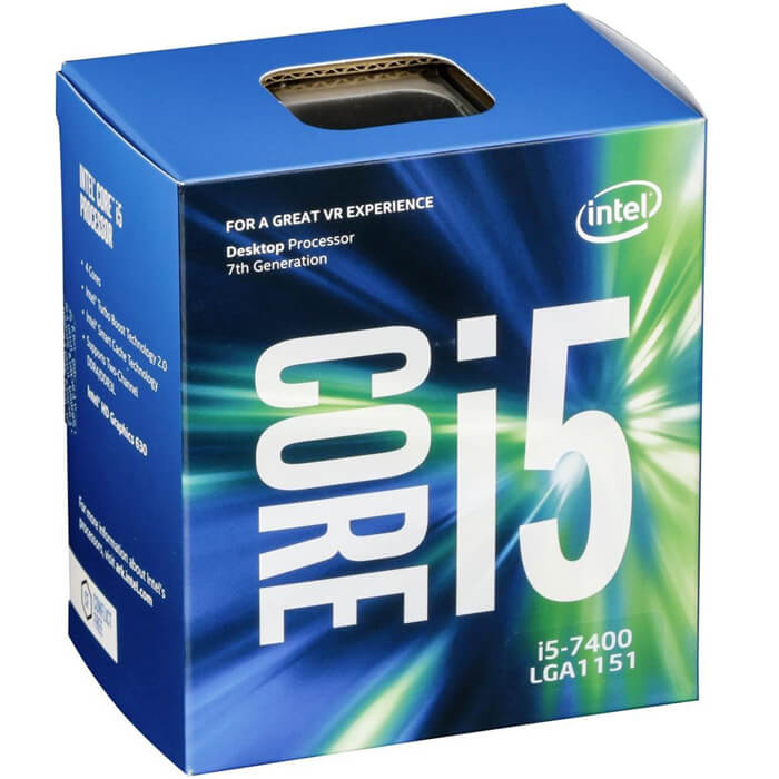 پردازنده اینتل سری Kaby Lake مدل Core i5-7400