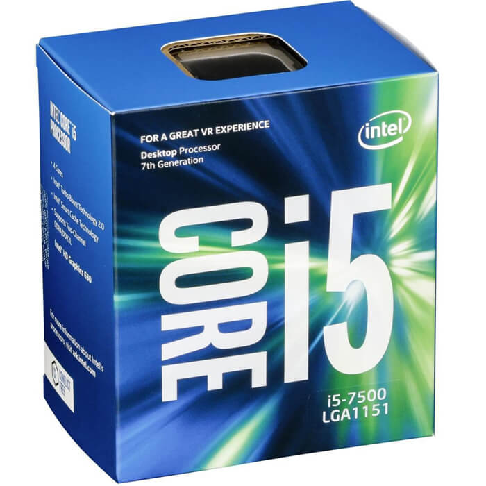 پردازنده اینتل سری Kaby Lake مدل Core i5-7500