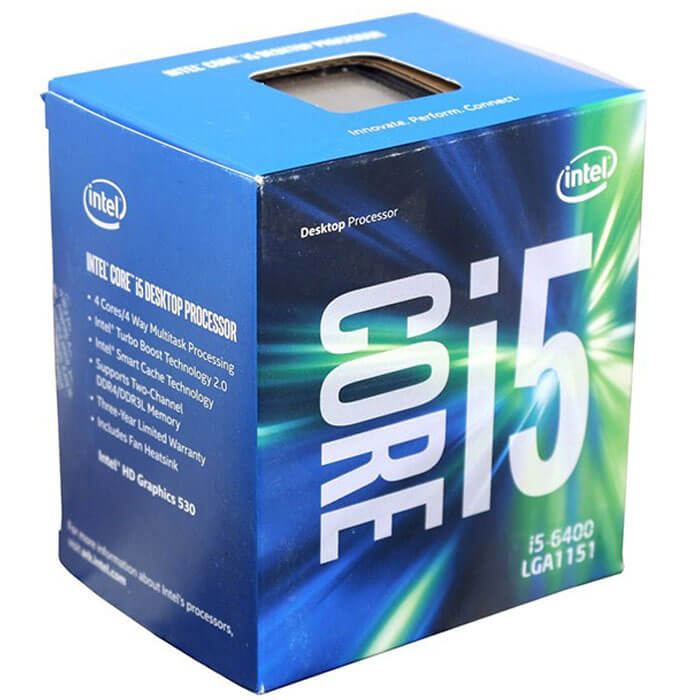 پردازنده اینتل سری Skylake مدل Core i5-6400