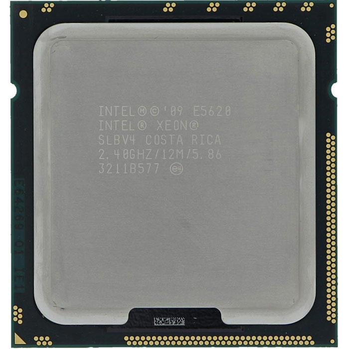 پردازنده اینتل سری Xeon مدل Xeon E5620 با جعبه