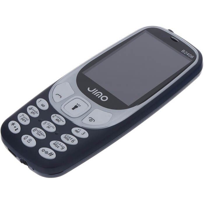 گوشی موبایل دکمه ای جیمو مدل B2406 دو سیم کارت با ظرفیت 64 مگابایت