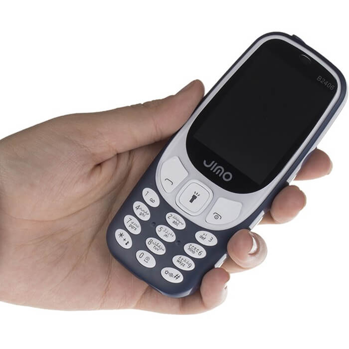 گوشی موبایل دکمه ای جیمو مدل B2406 دو سیم کارت با ظرفیت 64 مگابایت