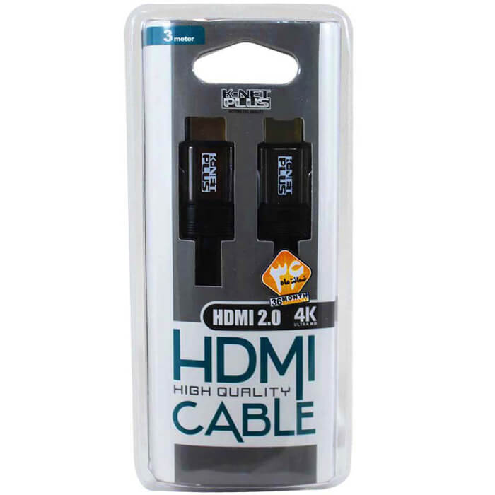 کابل اچ دی ام آی 3 متری کی نت پلاس KP-HC152 HDMI2.0