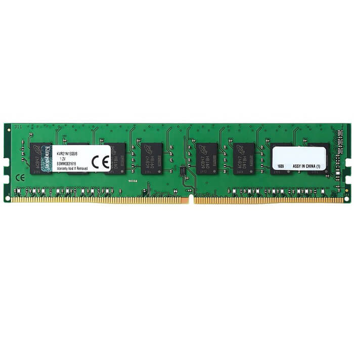 رم کامپیوتر کینگستون DDR4 2133Mhz CL15 ظرفیت 8 گیگابایت