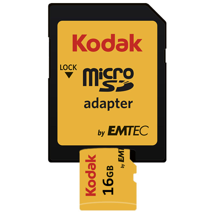 کارت حافظه کداک مدل Micro SDHC UHS-1U3 کلاس 10 ظرفیت 16 گیگابایت