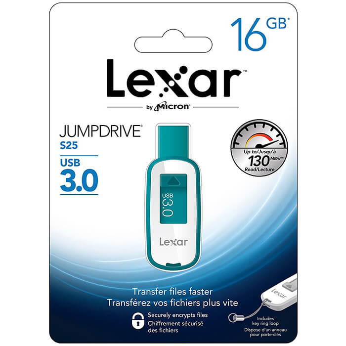 فلش لکسار مدل JumpDrive S25 -ظرفیت 16 گیگابایت