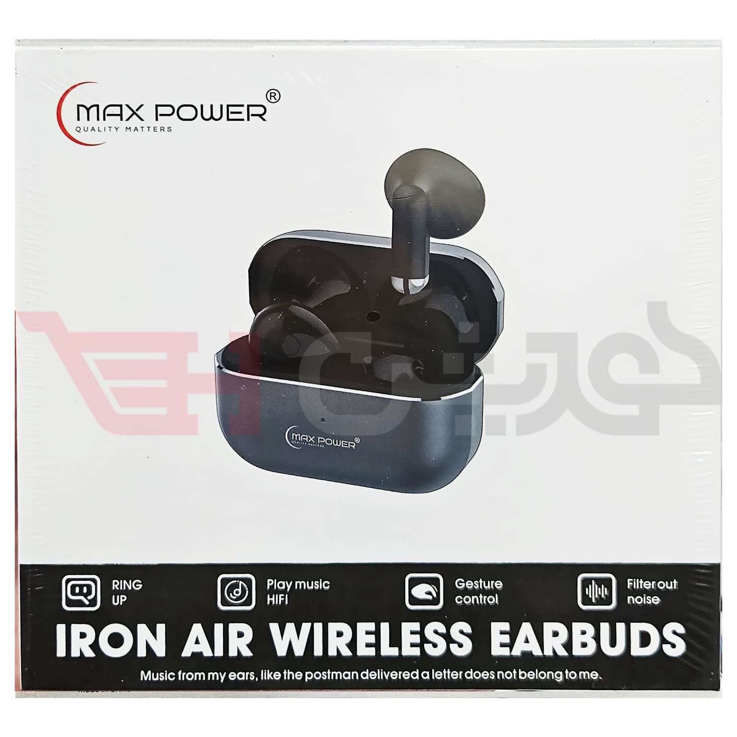ایربادز بی‌‌سیم بلوتوثی مکس پاور Iron Air