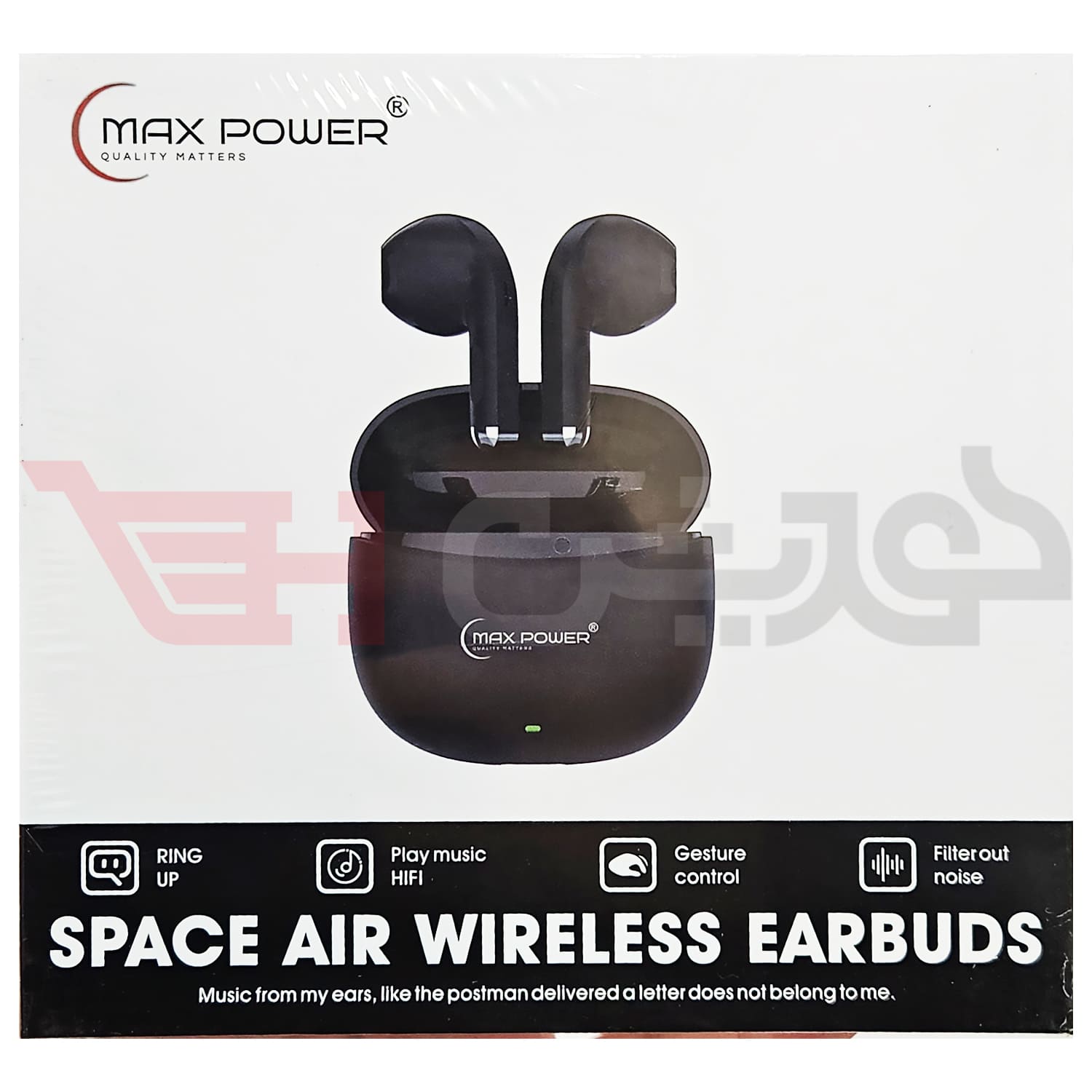 ایربادز بی‌‌سیم بلوتوثی مکس پاور Space Air