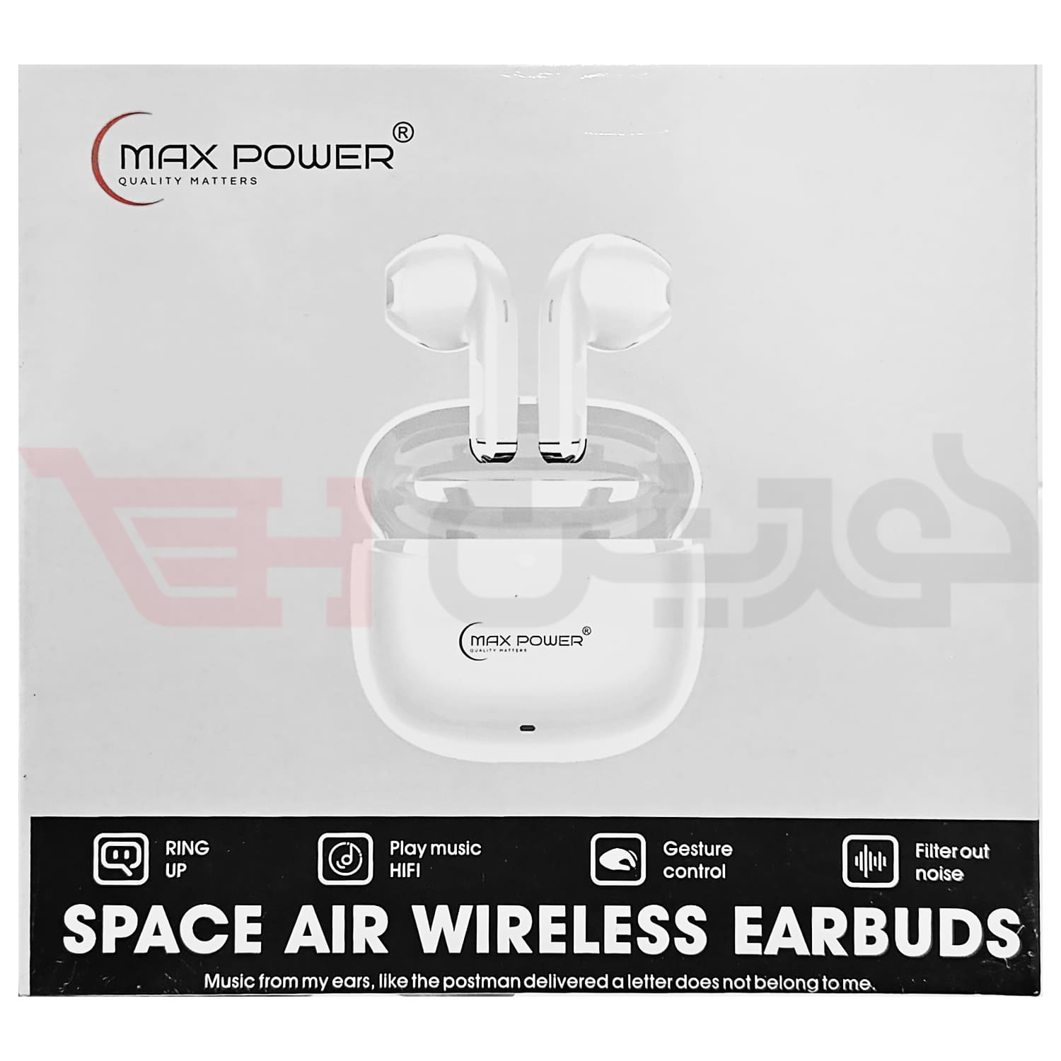 ایربادز بی‌‌سیم بلوتوثی مکس پاور Space Air