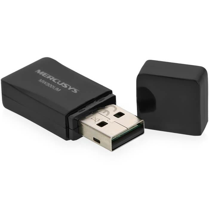 کارت شبکه بی سیم Mini USB مرکوسیس MW300UM