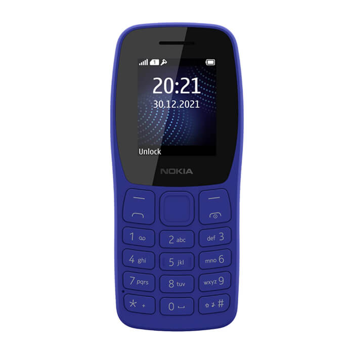 گوشی موبایل نوکیا 105 (2022) با ظرفیت 4 مگابایت و رم 4 مگابایت