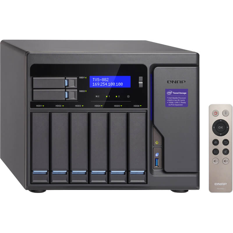 ذخیره ساز تحت شبکه کیونپ مدل TVS-882-i5-16G