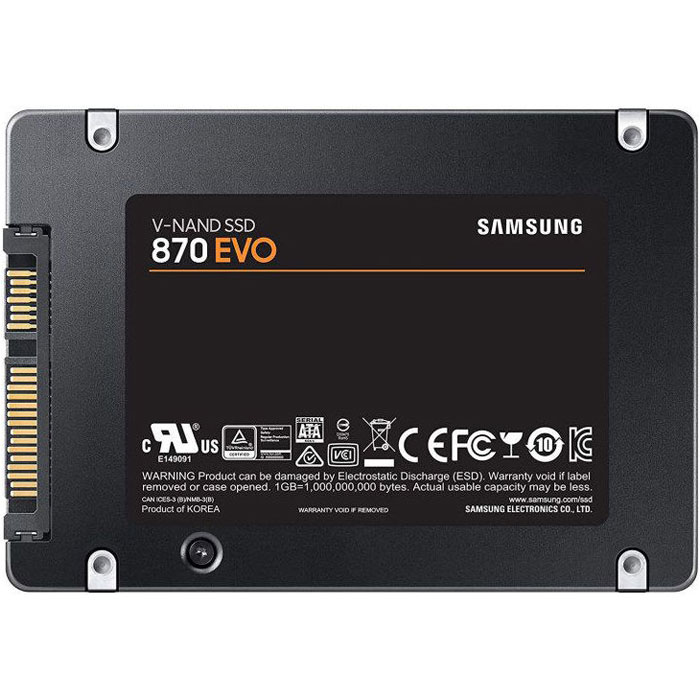 حافظه اس اس دی سامسونگ 870 EVO ظرفیت 500 گیگابایت