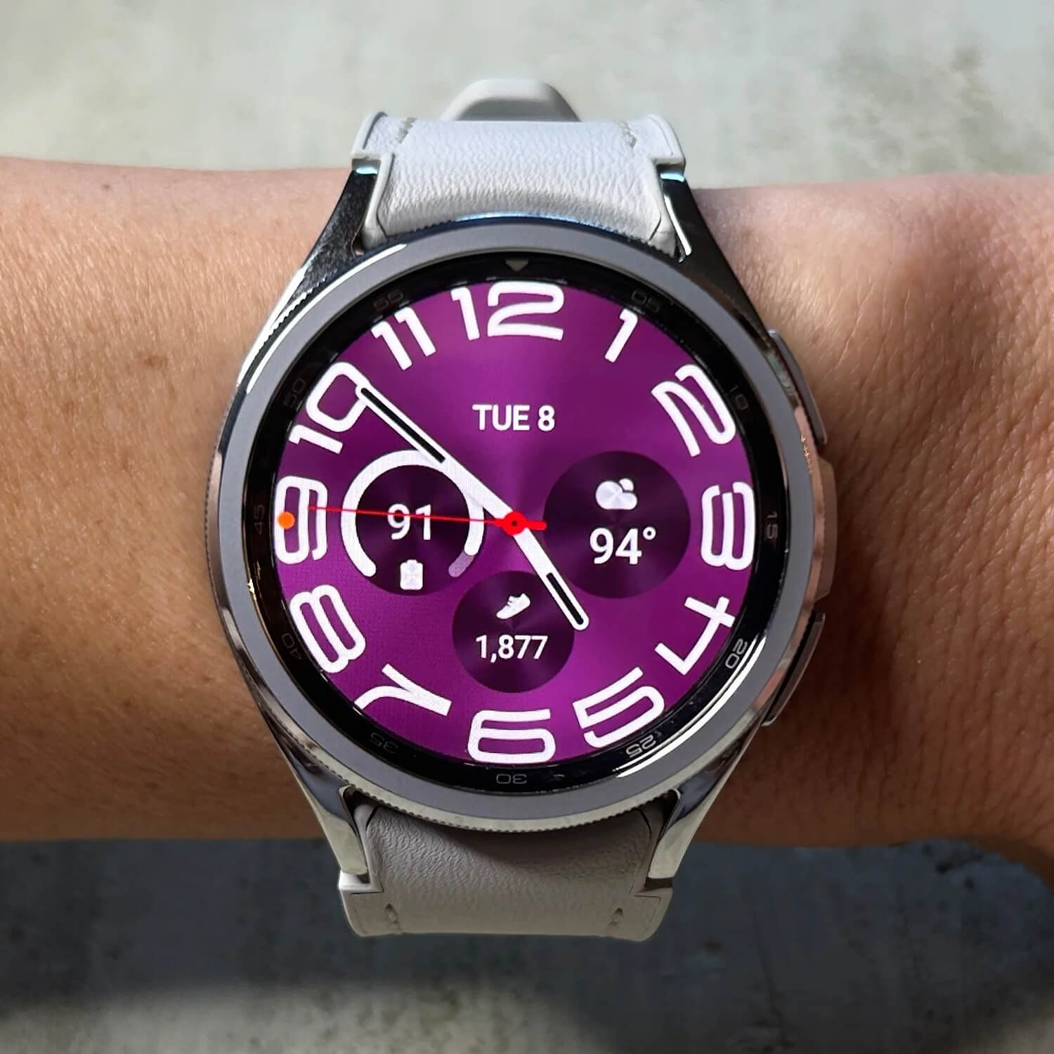 ساعت مچی هوشمند 43 میلی‌متری سامسونگ گلکسی Watch 6 Classic