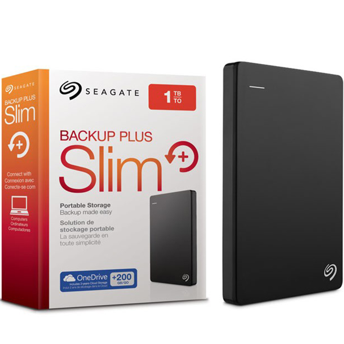 هارددیسک اکسترنال سیگیت مدل Backup Plus Slim ظرفیت 1 ترابایت