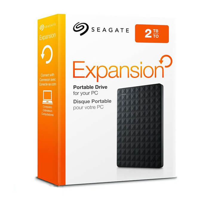 هارددیسک اکسترنال سیگیت مدل Expansion Portable ظرفیت 2 ترابایت