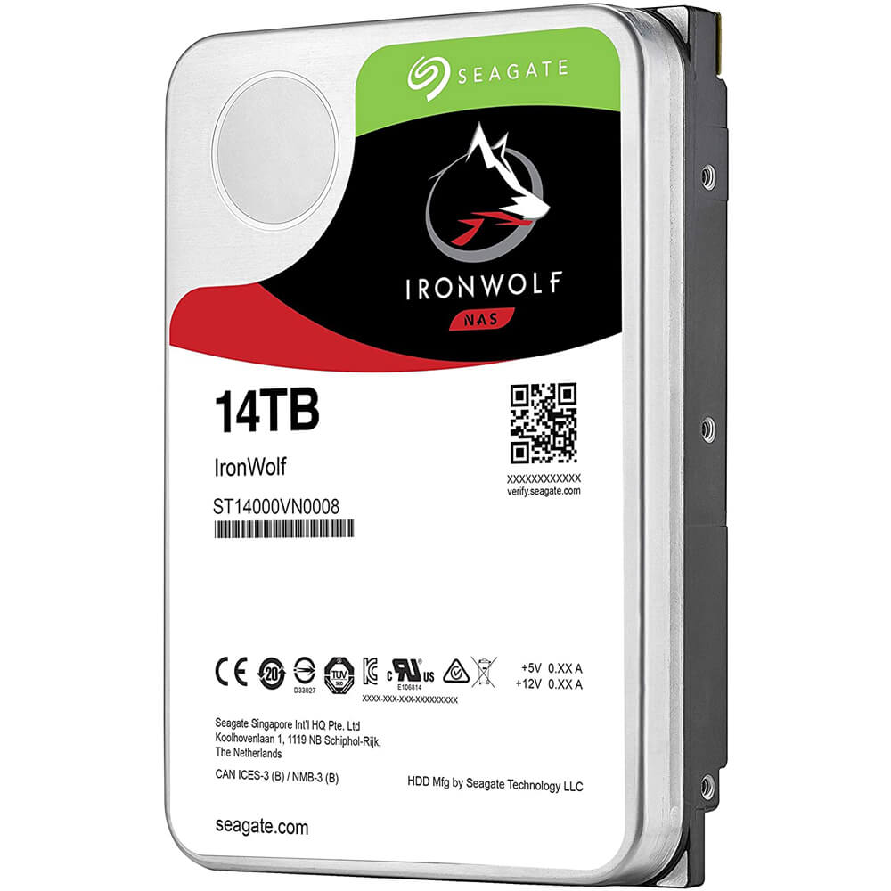 هارددیسک اینترنال سیگیت IronWolf ST14000VN0008 ظرفیت 14 ترابایت