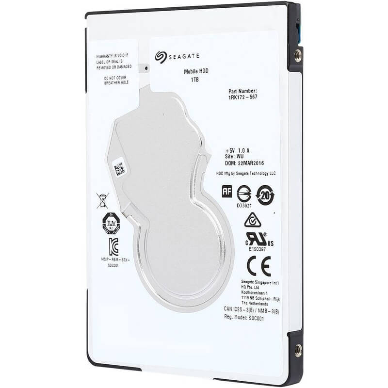 هارددیسک اینترنال لپ تاپی سیگیت 1RK172-568 مدل ST1000LM035 ظرفیت 1 ترابایت