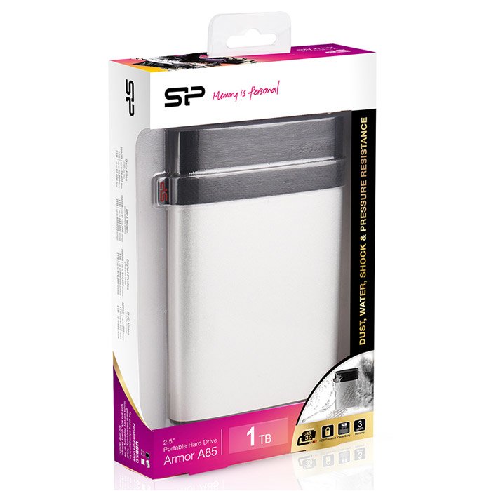 هارددیسک اکسترنال سیلیکون پاور مدل Armor A85 ظرفیت 1 ترابایت