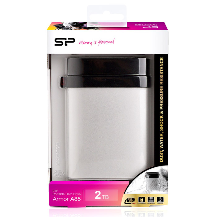 هارددیسک اکسترنال سیلیکون پاور مدل Armor A85 ظرفیت 2 ترابایت