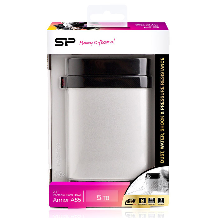 هارددیسک اکسترنال سیلیکون پاور مدل Armor A85 ظرفیت 5 ترابایت