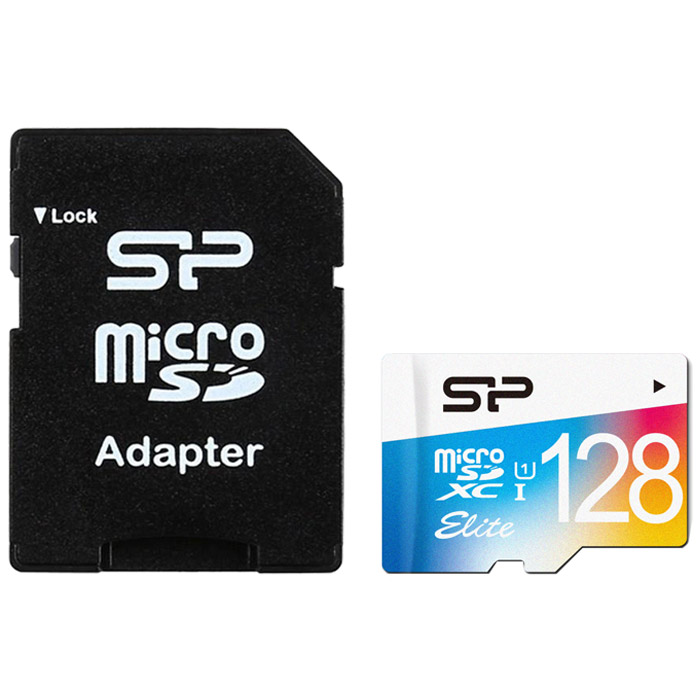 کارت حافظه سیلیکون پاور مدل Color Elite microSDHC UHS-1 کلاس 10 - ظرفیت 128 گیگابایت
