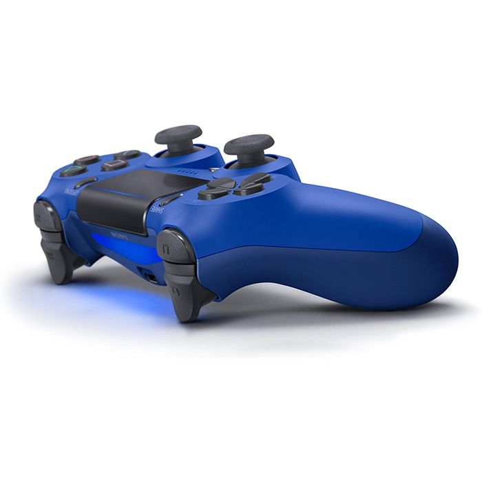 دسته بازی بی سیم آبی سونی مدل DualShock 4