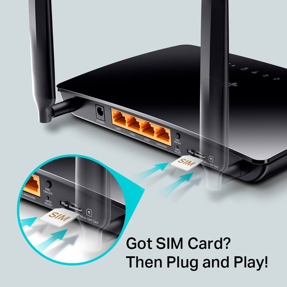 مودم روتر 4G LTE تی پی لینک Archer MR200 V5