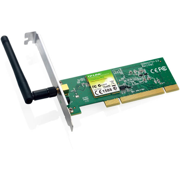 کارت شبکه بی سیم PCI تی پی لینک مدل TL-WN751ND