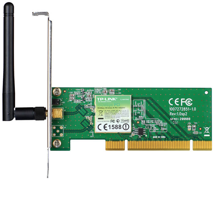 کارت شبکه بی سیم PCI تی پی لینک مدل TL-WN751ND